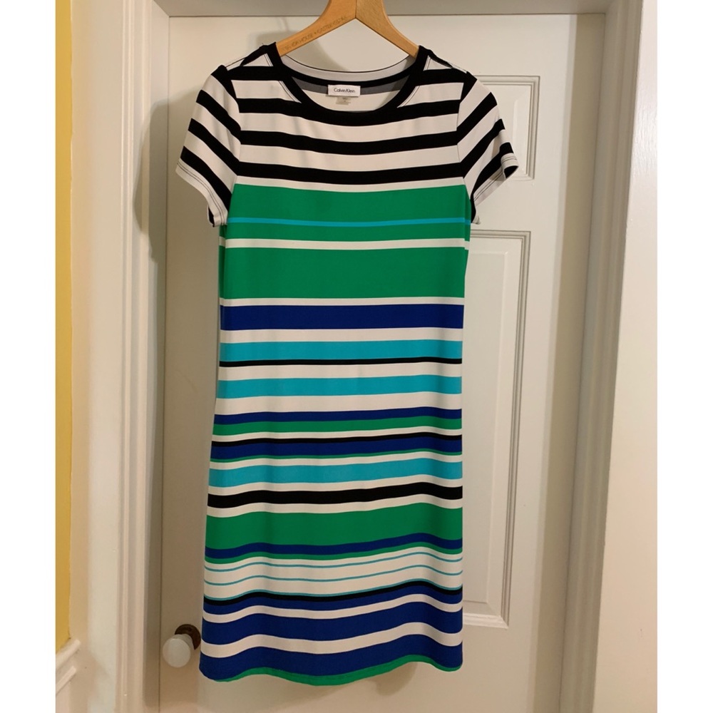 Calvin Klein Striped Dress